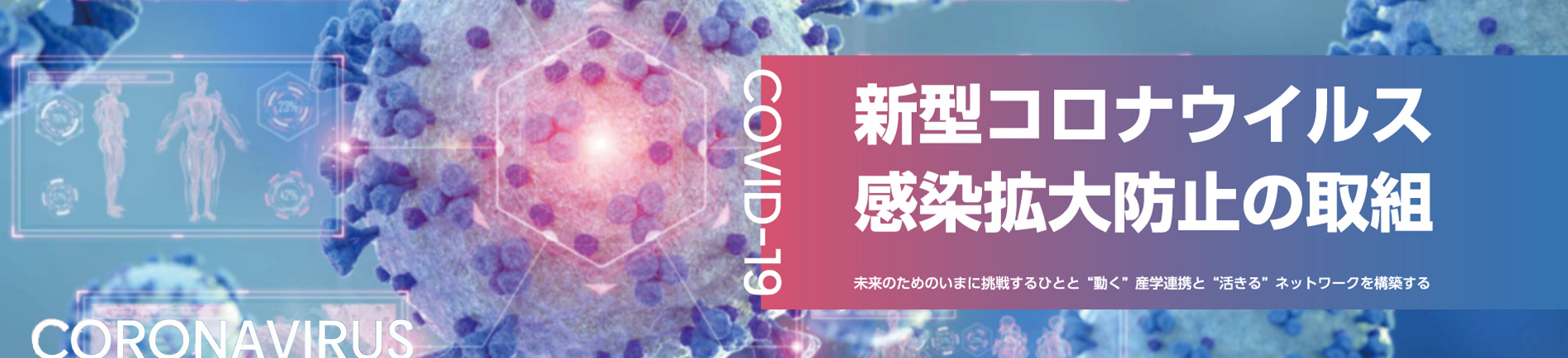 新型コロナウィルス感染拡大防止の取組